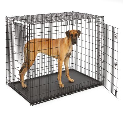 China High Quality Sustainable Indoor Outdoor Metal Mesh Pet Cages Folding Dog Cage for sale