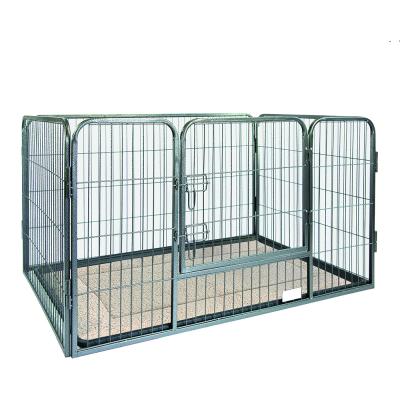 China Durable Exercise Park 4 Panel Heavy Duty Metal Foldable Pet Pens for sale