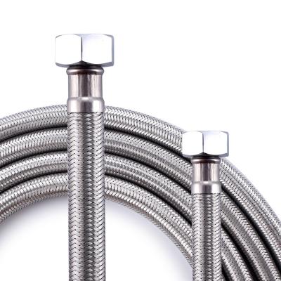 China Modern Wholesale Braided Hose Line Supply Stainless Steel Flexible High Pressure Stainless Water Hose for sale