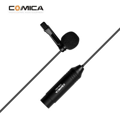 China COMICA CVM-V02C XLR 48V Phantom Power Cardioid Lavalier Lavalier Microphone for sale