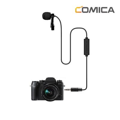 China Omnidirectional Super-shield COMICA Lavalier MIC Head Microphone for Camera and GoPro CVM-V01CP (6.0m) for sale