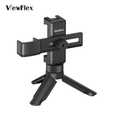 China Full Metal Fabrication Phone Holder for Stability ViewFlex VF-OP01 Full Metal Fabrication Phone Holder for DJI Osmo Pocket Smartphone Handheld Stand Kit with Tripod for sale