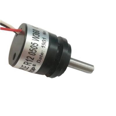 China Cheap and High Quality Magnetic R12S Angle Sensors Anodized Aluminum Alloy Rotary Potentiometers for sale