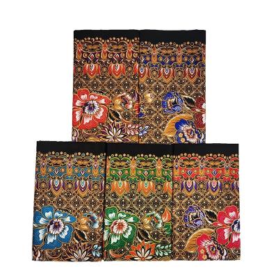 China Wholesale thai sarongs Southeast Asia Indonesia classic hot sale polyester print fabric longi tube skirt for sale