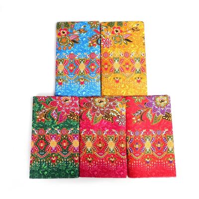 China Wholesale Southeast Asia Indonesia Sarongs Malaysia Sarongs Classic Polyester Printing Fabric Pareo for sale