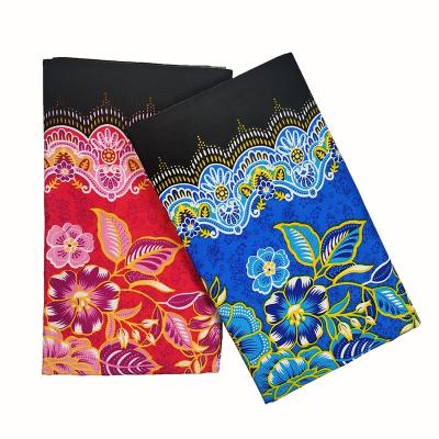 China Lungi 100% Southeast Asia Desgin Indonesia Sarongs Wholesale Classic New Polyester Print Fabric Sarongs for sale