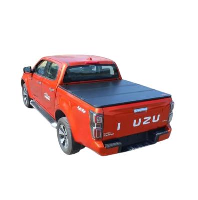 China Modern Truck Bed Tonneau Hard Rainproof And Anti-Theft Triple Hard Cover For Nissan Navarre 2015-2021 for sale