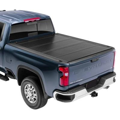 China Modern Hard Four-folding Waterproof, Anti-theft and Anti-pressure Tonneau Bed Pickup Truck Cover for Chevy 2020-2023 for sale