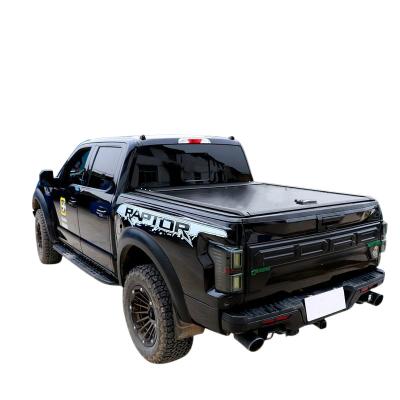 China Manual Roll Tonneau Cover Modern Hard Soft Retractable Flap Lid For Ford F150 SVT RAPTOR for sale