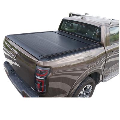 China Modern For Nissan Navara D40 Accessories Tonneau Cover Navara Np300 Rear Trunk Cover Roller Flap Compartment Lid 2021 Rainproof for sale