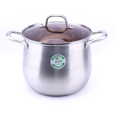 China Stocked Quality Home Use Cookware Set Cooking Pot ss304 Super High Wholesale for sale