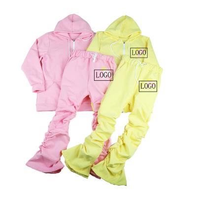 China Women's QUICK DRY clothes tracksuit pink women's casual winter sport use fashionable sellers women's outfit for sale