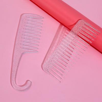 China Comfortable Custom Straightening Comb Set With Logo Hair Styling Pink Comb Tooth Pick Afro Wide Brushes And Combs Use For Women And Men for sale