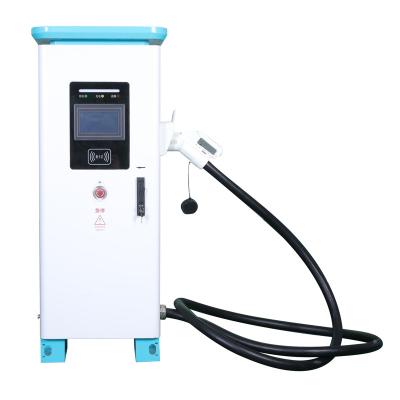 China Ruisu RSDC1000-150KW-FE1206 ODM OEM 150KW GBT CCS Electric Vehicle Combo Level Car EV 3 Plug Commerical Single Charger OCPP1.6 Charging Station for sale