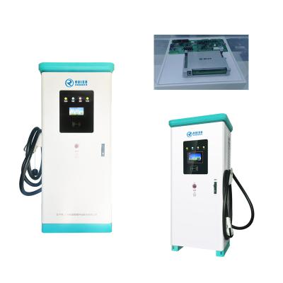 China ISO61851180kw Commercial Public Single Plug Airport DC Electric Vehicle EV Fast Charging Station Used Total Station For Sale RSDC1000-180KW-FE1206 for sale