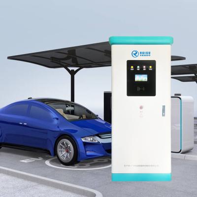 China 300KW Fast Charging Rack EV Floor Cabinet Slot Charger DC 300KW Charging Stack Fast Charger Station for sale