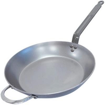 China Kitchen Accessories Carbon Steel Non-rust Frying Pan Durable High Quality Carbon Steel Frying Pan for sale