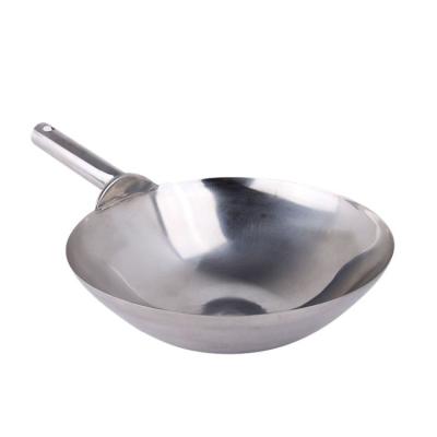 China Sustainable Kitchenware Factory Cookware Factory Cookware Machine Made Wok And Stainless Steel Wok for sale