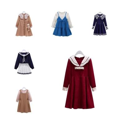 China Wholesale anti-shrink anti-shrink boutique children's clothing girls' dresses loungewear dresses for sale