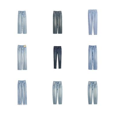 China New Fashion Women's Pencil Oversized Jeans European Stretch Pants QUICK DRY Wholesale for sale