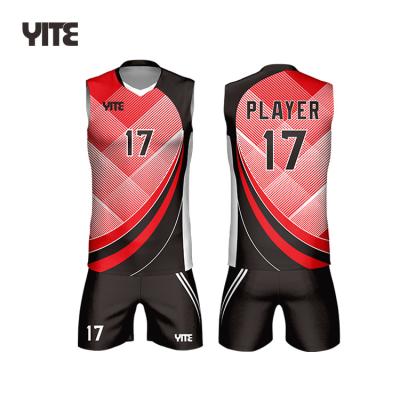 China 2022 Custom Volleyball Tank Tops Unisex Volleyball Uniform Designs Wholesale M Volleyball Shirts for sale