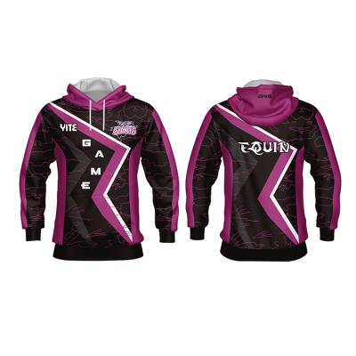 China Anti-shrink custom with logo and number gaming team winter esports hoodies fleece gaming hoodies for sale