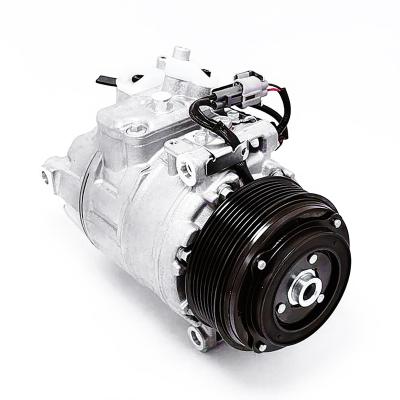 China Aluminum 24v 12v dc electric air conditioner ac compressor for car vehicle other air conditioning systems for sale