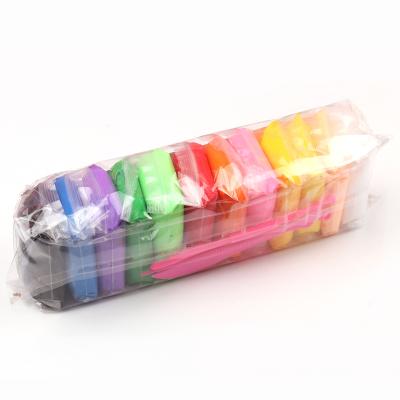 China Air Dry 12 Color Best Selling Art Toys Super Light Soft High Quality Air Dry Clay for sale