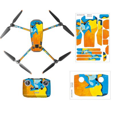 China Decorate Mavic Sunnylife 3M Stickers Protective Film Appearance Decals Peel Accessories For Mavic 3 for sale