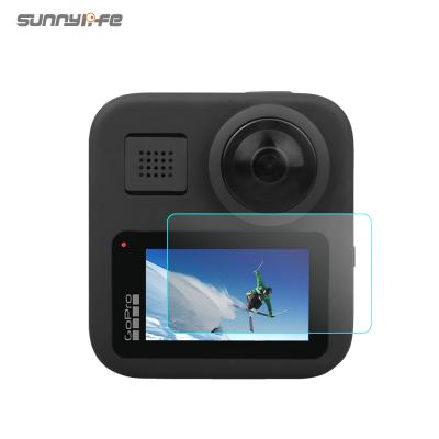 China Sunnylife HD 9H Movie Tempered Glass Screen Protector Super Hard Protector Sports Camera Accessories For GoPro Hero Max for sale