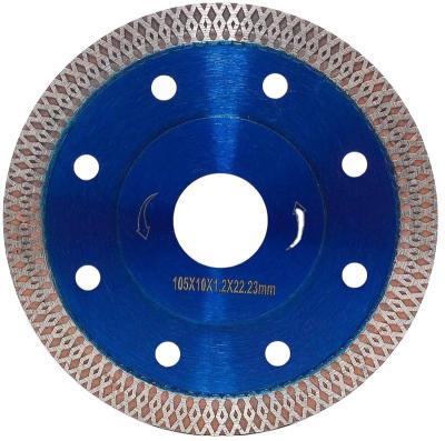 China Granite Tile Cutting 4 Inch Super Thin Diamond Saw Blade For Cutting Porcelain Ceramic Tiles Granite Marble Works With Tile Saw And Angle Grinder for sale