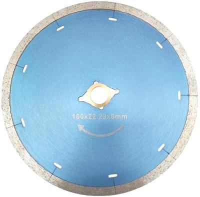 China Granite Concrete Stone Marble 7 Inch Micro-segmented Diamond Tile Saw Blade For Porcelain Ceramic Tiles Granite Marble for sale