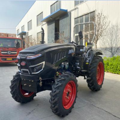 China Farms China Weifang Taishan brand agricultural medium traktor 60HP tractor for farming TT-604 for sale