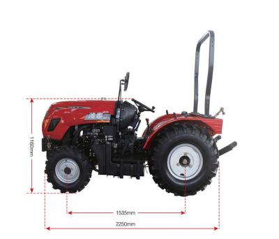 China Special Farms Tractor 50HP For Greenhouse And Forestry for sale