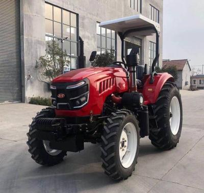 China Farms Manufacturer Supply 50HP 60HP 70 HP 80HP 90HP 100HP Machine CE Agricultural Tractor for sale