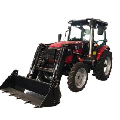 China Factory 30HP 4WD Mini Farm Garden Tractor With TZ-3 Front End Loader for sale