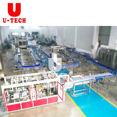 China Food 2021 New 2000BPH 3 in 1 500ML Bottle Water Filling Machine Automatic Liquid Bottling Machinery Manufacturing Manufacturers Price for sale