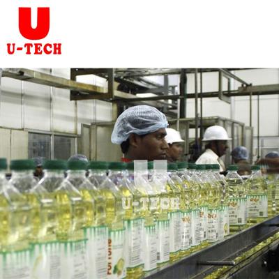 China 16-4 BST Food Technology U Small Automatic Bottle Olive Sunflower Edible Oil And Frying Oil Bottle Filling Packing Machine Bottling Line for sale