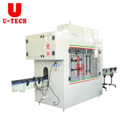 China Full Automatic Beverage Liquid Soap Linear Filling Machines 2400x1650x2500mm for sale