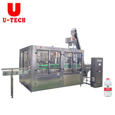 China Automatic 5L Food Turkey Project Spring Water Bottle Filling And Capping Machine Equipment Plant for sale