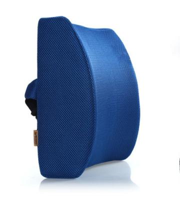 China Hot Selling Memory Foam Chair Support Massage Back Cushion Anti-Decubitus Back Support Cushion For Chair With Removable Cover for sale