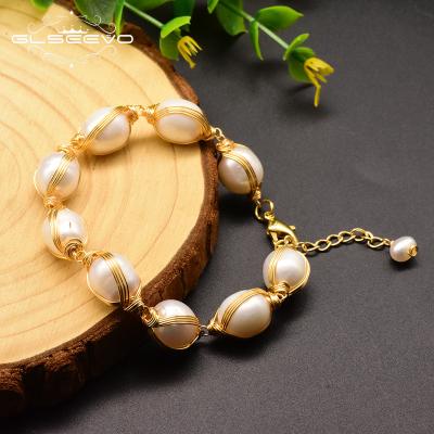 China Ethnic Natural Water Pearl Bracelet For Women Adjustable Bracelet Handmade Jewelry for sale