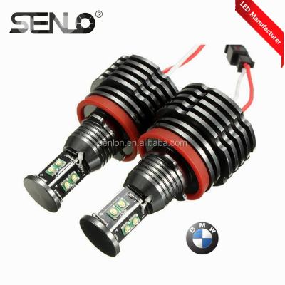 China 100%manufacturer high quality error free canbus H8 e92 80W LED Angel Eyes light for BMW X5 E70 X6 E71 E90 E91 E92 M3 LED marker light for sale