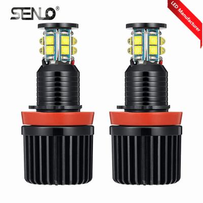 China 100%manufacturer No error LED angel eyes canbus led marker headlight H8 E92 120w canbus 12v for BMW H8 E92 E89 E60 E70 X5 E71 X6 E82 E61 E63 for sale