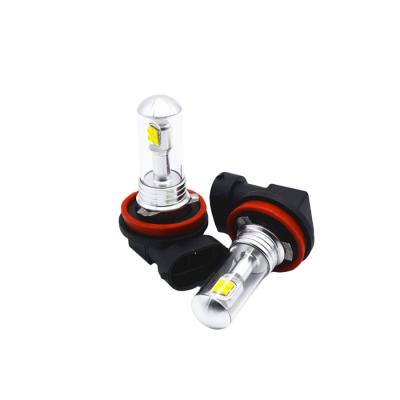 China Super Bright Automobile LED Fog Lights Lamp 12V H8 LED Car Fog Lights For Auto H4 H7 H8 H11 9005 Bulb Head Lamp for sale