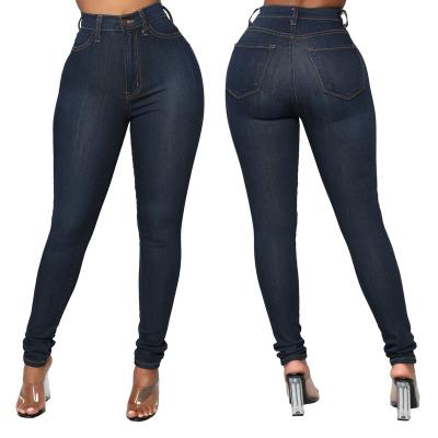 China QUICK DRY High Waist Womens Jeans Pencil Leggings for sale