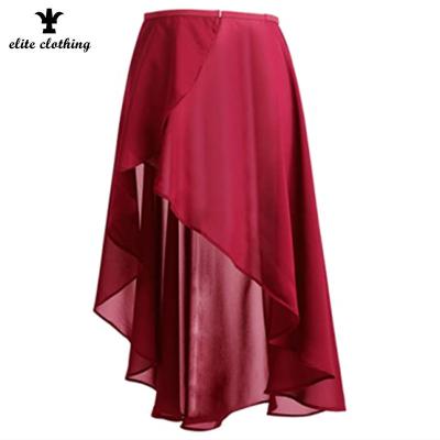 China QUICK DRY Ballet Dance Chiffon Skirt For Women/Girls Enhance Adjustable Waist Wrap Skirt for sale