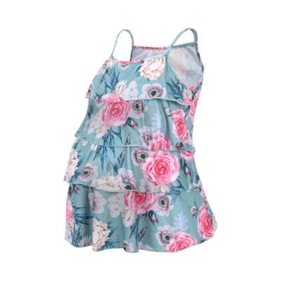 China Pregnant Woman QUICK DRY Suspender Flower Pattern Suspender Lactation Top for sale