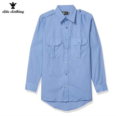 China Classic Anti-Pilling Small Men's Long Sleeve Security Shirt for sale