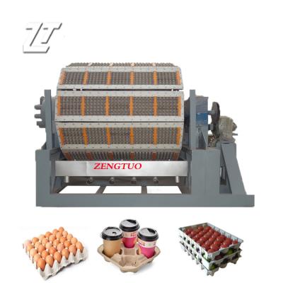 China Factory High Capacity Waste Paper Pulp Fruit Tray Egg Carton Egg Tray Making Machine for sale